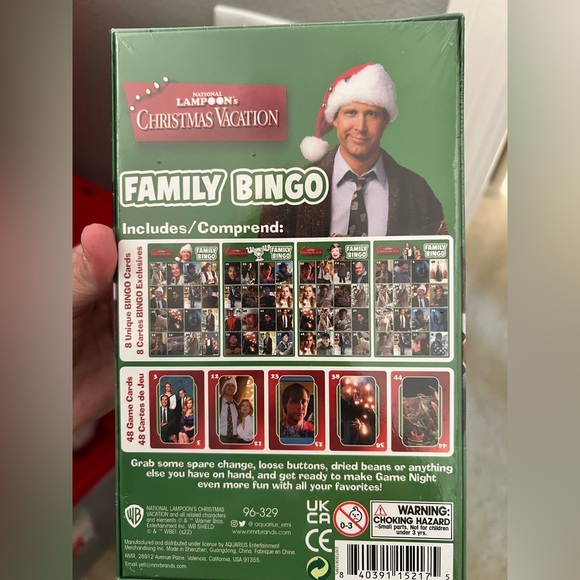 New NIP national lampoons Christmas Vacation movie bingo game - Picture 4 of 5